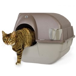 Omega Paw - Enclosed Litter Box - Roll'n Clean - Large