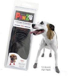 Pawz Dog Boots - Black - Small