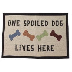 Petrageous - Tapestry Food Mat - One Spoiled Dog