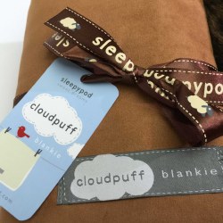 Sleepypod - Cloudpuff Blankie - Chestnut - Large