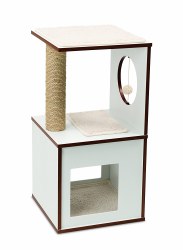 Vesper - Cat Furniture - V-Box - White - Small