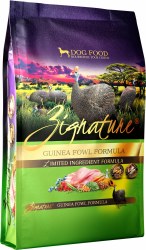 Zignature - Guinea Fowl Formula - Dry Dog Food - 4 lb