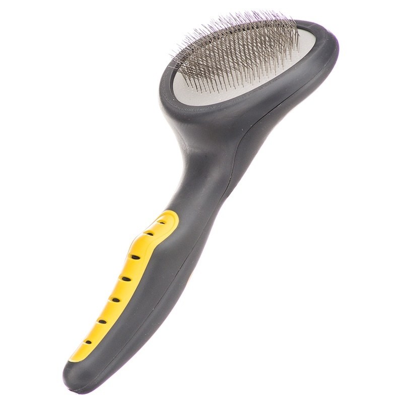 jw grip soft slicker brush