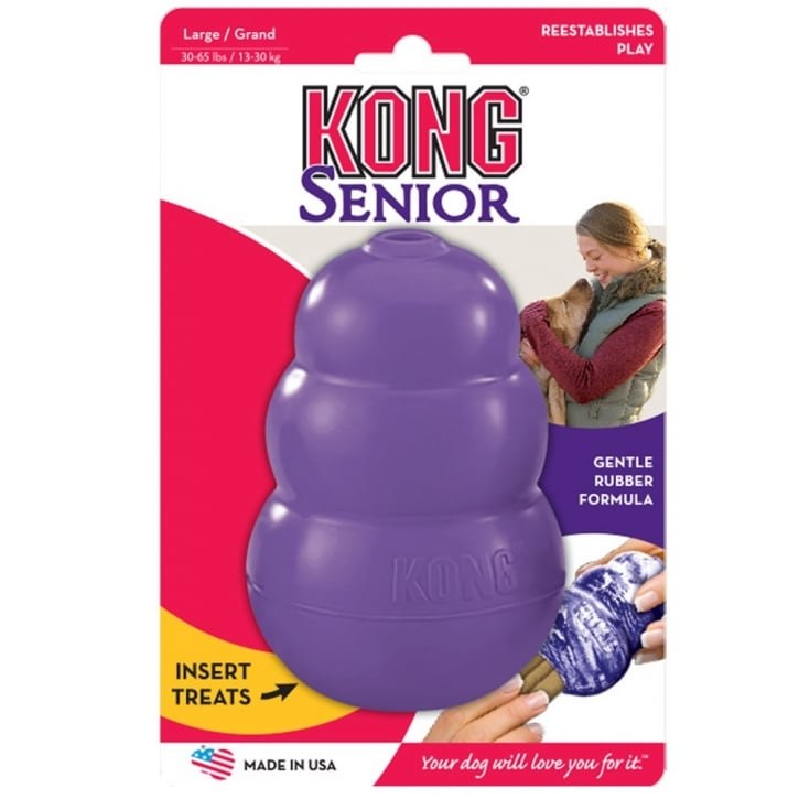 kong senior dog toy