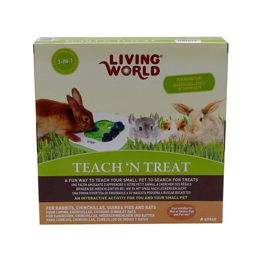 teach and treat toy for rabbits