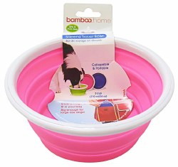 Bamboo - Silicone Travel Bowl - 3 cup