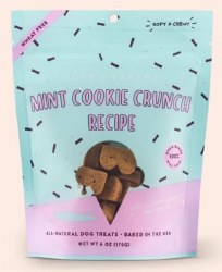 Bocce's Bakery - Scoop Shop Soft and Chewy - Mint Cookie Crunch - Dog Treats - 6 oz