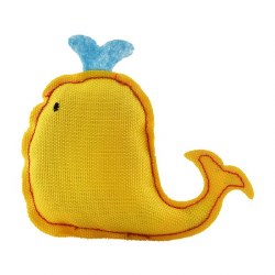 Beco Pets - Cat Toy - Recycled Catnip Toy - Whale