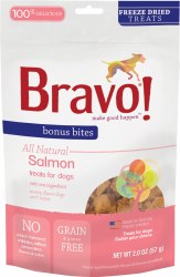 Bravo - Salmon - Dog Treats - 2 oz