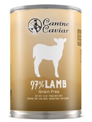 Canine Caviar - 97% Lamb - Canned Dog Food - 13 oz