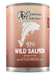 Canine Caviar - 97% Salmon - Canned Dog Food - 13 oz