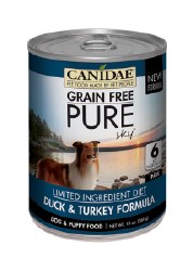 Canidae Grain Free - Pure Sky Duck & Turkey Formula - Canned Dog Food - 13oz