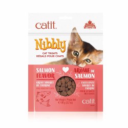 Catit - Cat Treats - Nibbly - Salmon Flavor - 3.2 oz
