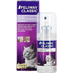 Feliway - Classic Spray - Feline Scratch and Marking Spray - 60 ml