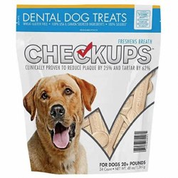 Checkups - Dental Dog Treat - Large - 24 count