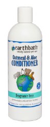 Earthbath - Oatmeal and Aloe Conditioner - Fragrance Free - 16 oz