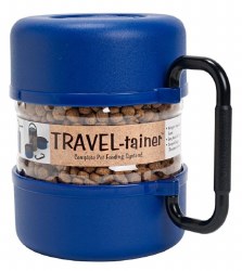Gamma2 - Vittles Vault - Travel-Tainer Bowl - Blue