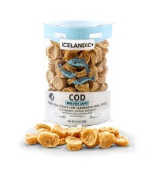 Icelandic+ - Dog Treats - Cod Fish Chips Mini - 2.5 oz