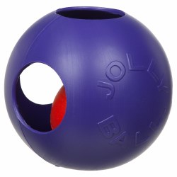 Jolly Pet - Dog Toy - Teaser Ball - Purple - 4.5"