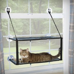 K&H - Cat Furniture - EZ Window Mount Kitty Sill - Double Stack