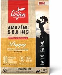Orijen - Amazing Grains - Puppy - Dry Dog Food - 4 lb