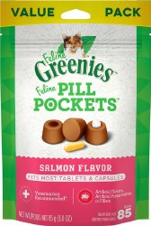 Greenies - Feline Pill Pockets - Salmon - 3 oz