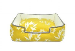 PLAY - Bamboo Lounge Bed - Mustard Yellow - Medium
