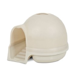 Petmate - Booda Dome - Clean Step - Pearl White