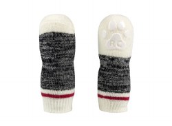 RC Pets - PAWks Dog Socks - Black Melange - XS