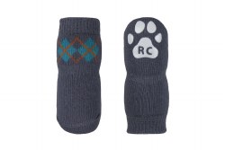 RC Pets - PAWks Dog Socks - Slate Arglye - Medium