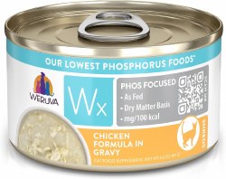 Weruva - WX Phos Focused - Chicken in Gravy - Canned Cat Food - 3 oz