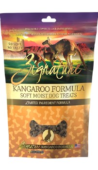 Zignature - Kangaroo Formula - Soft Dog Treats - 4 oz