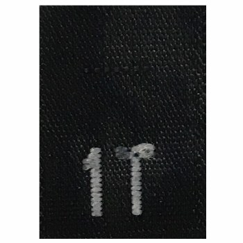 Woven Size Label-Sz 1T-Black tab