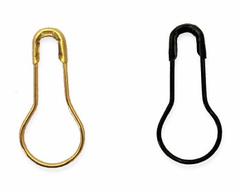 Gourd Safety Pin-Bronze-3/4''