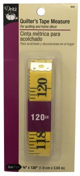 Quilter Tape Measurement (fiberglass)-3/4" x 120"