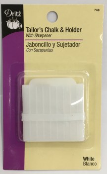 Tailor's Chalk with Holder &amp; Sharpener