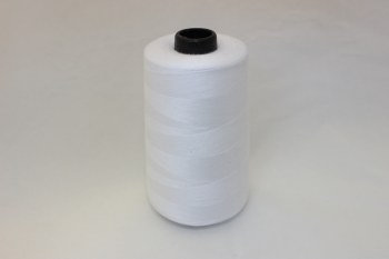 100% Spun Polyester 50/26 6010 RT White