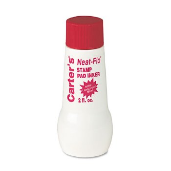 Neat-Flo Bottle Inker-Red-2 oz