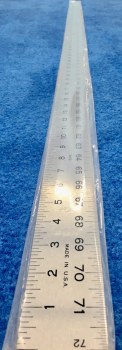 Metal Ruler-72"