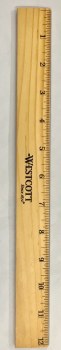 Wood Ruler-12"