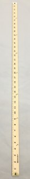 Wood Ruler-36"-Metal tap