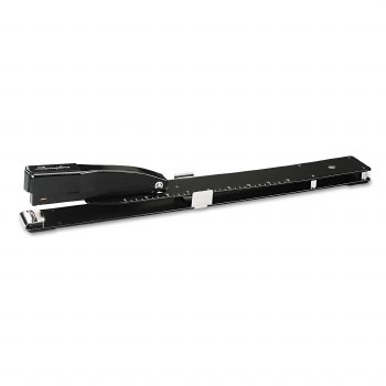 Stapler-Long Reach-Build in Ruler-Swingline-Black