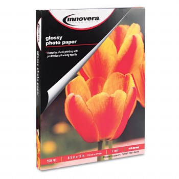 Innovera IVR99490-Glossy Photo Paper