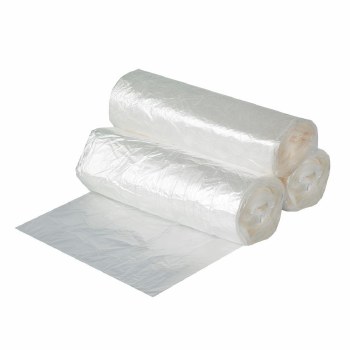 High-Density Coreless Can Liners Natural Trash Bag-24 x 24-10 gal