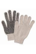 Cotton Glove (PVC black dots) S4715Q Work Gloves-L