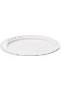Fiber plate (Sugarcane)-6&quot;-50/pack