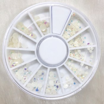 Acrylicstone Circle Wht Whl-02