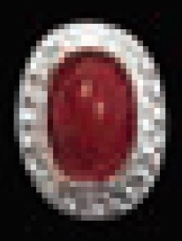Nail Stone Charm-ml689-10/da