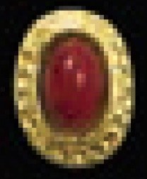 Nail Stone Charm-ml691-10/da
