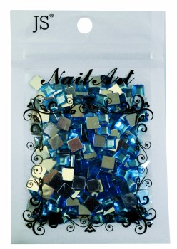Acrylic Square Stones-Assorted Sizes Bag
